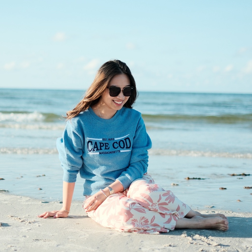 Blue Cape Cod Sweater - Picture 3 of 3